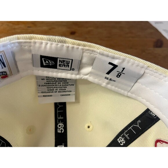 Washington Senators Baseball Hat New Era 59Fifty Fitted 7 1/8 MLB Nationals - Picture 8 of 11